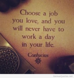Love your job