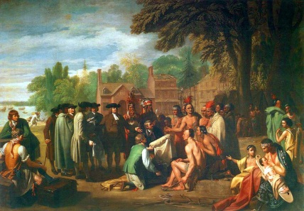 William Penn Peace Treaty Lenape Indians