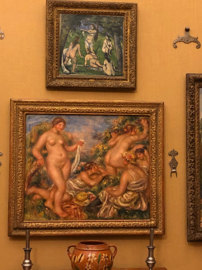 Barnes 8 Renoir and Cezanne Bathers